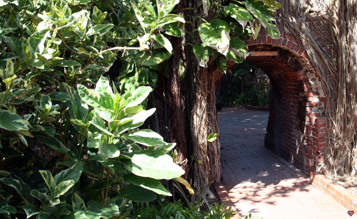 Key West Garden Club Im West Martello Tower