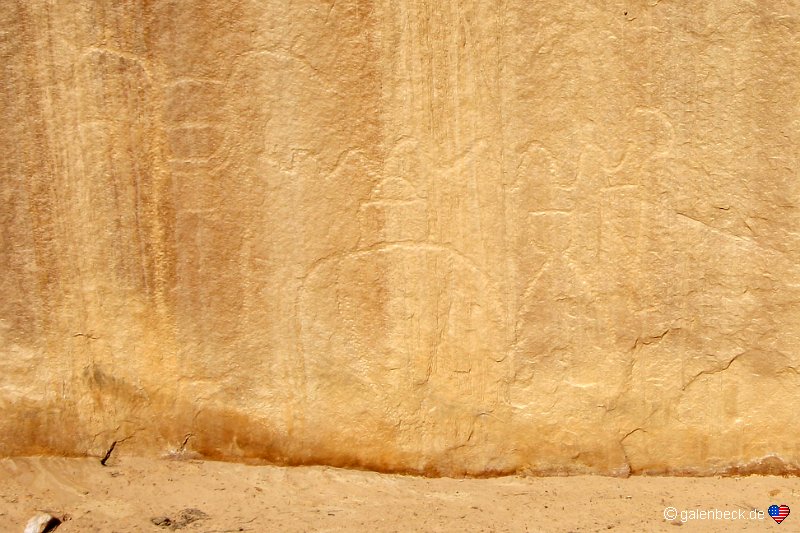 Lone Warrior Pictograph