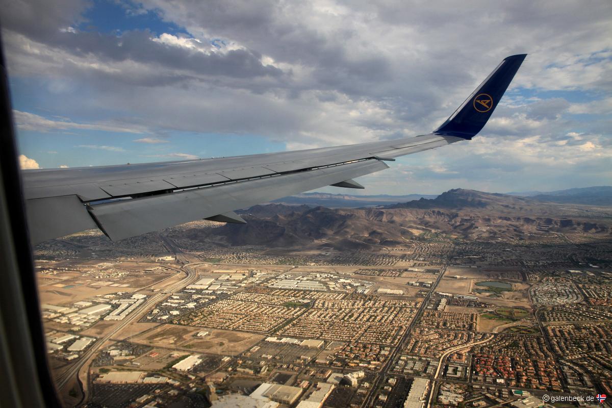 Flug Las Vegas nach Frankfurt