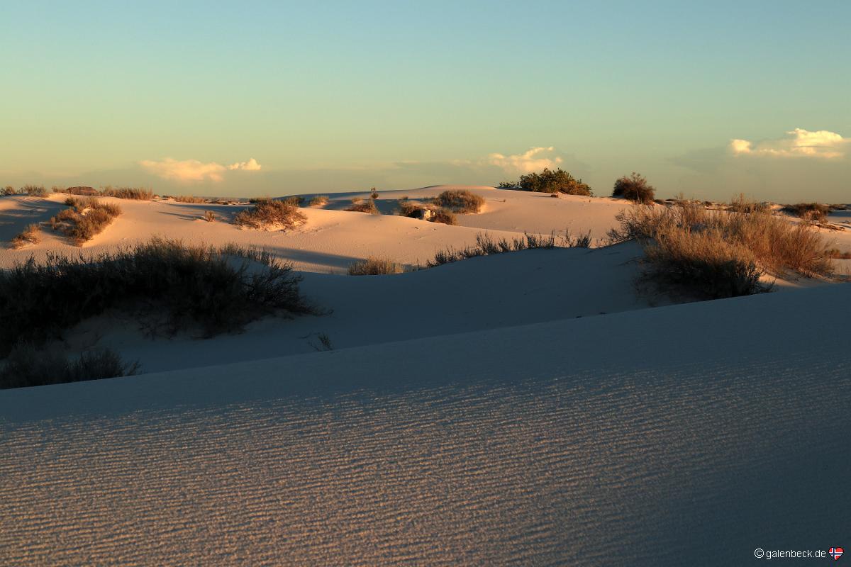 White Sands National Monument Sunset