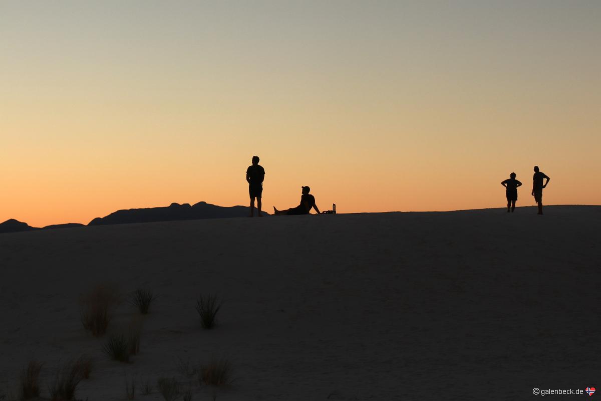 White Sands National Monument Sunset