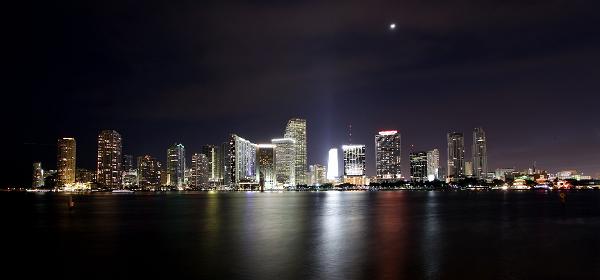 Miami Skyline from Miami Harbor 09