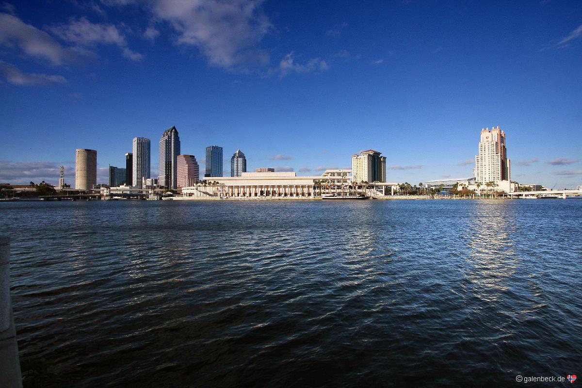 Tampa Skyline von Davis Island