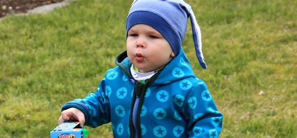 16.04.2017 Die Mütze, die Jacke und die Hose hat meine Mama selbst genäht