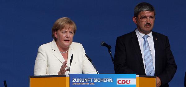 CDU Wahlkampf in Parchim