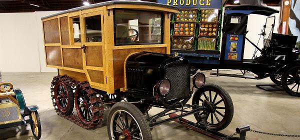 1921 Ford Model T Snowmobile
