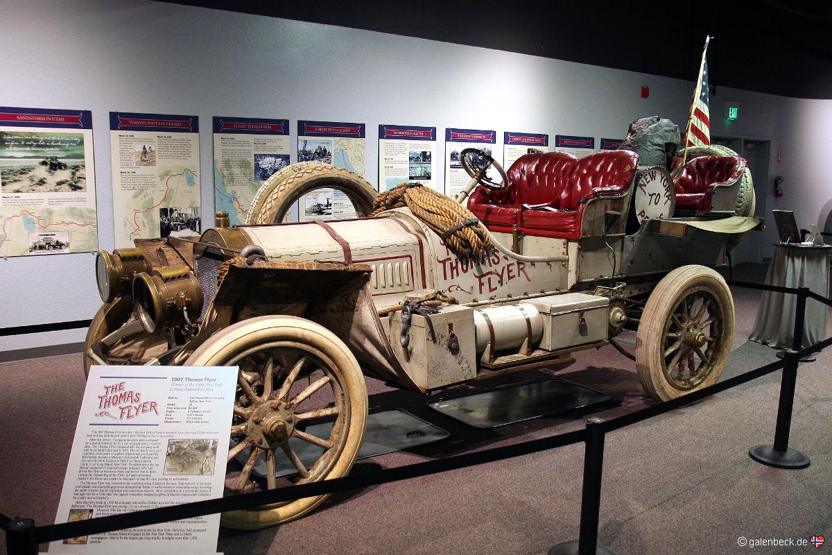 1907 Thomas Flyer Winner of the 1908 New York to Paris Automobile Race