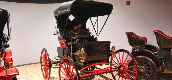 1909 Black 112 Motor Buggy