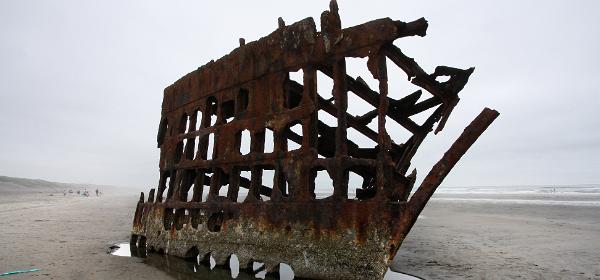 Peter Iredale Beach