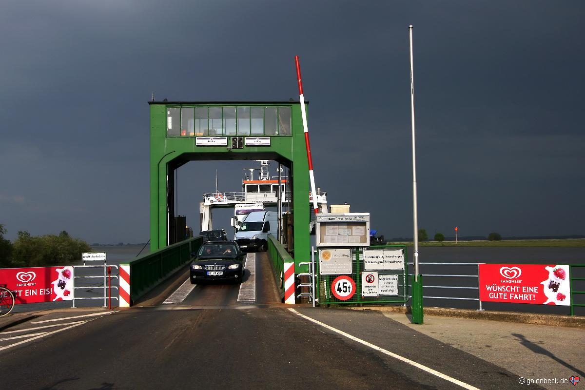 Fähre Glückstadt Wischhafen