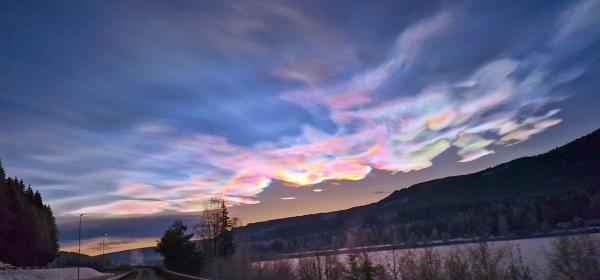 Polare Stratosphärenwolken