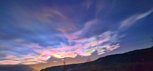 Polare Stratosphärenwolken
