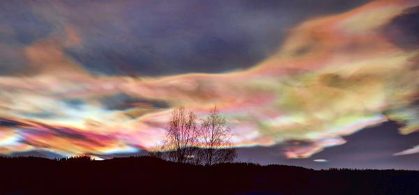 Polare Stratosphärenwolken