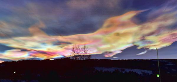 Polare Stratosphärenwolken