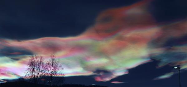 Polare Stratosphärenwolken