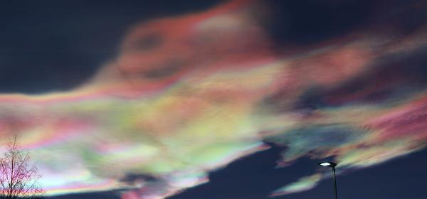 Polare Stratosphärenwolken