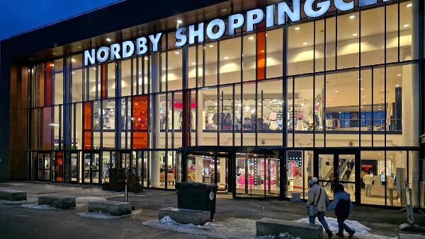 Nordby Shoppingcenter und Hotel