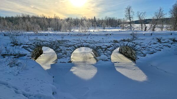 Schweden Länsväg 322 Richtung Osten