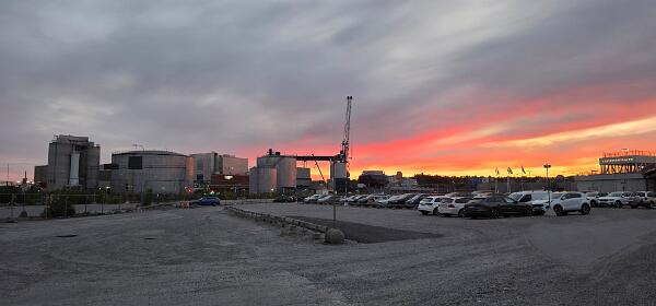 Stockholm Ferry Terminal Morning