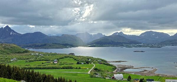 Panorama Buksnesfjorden