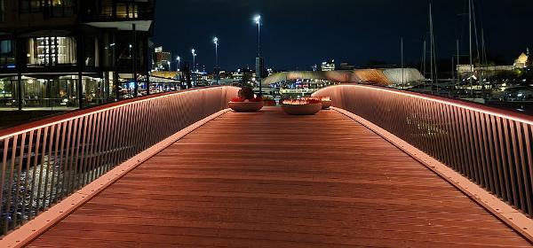 Aker Brygge und Tjuvholmen after Sunset