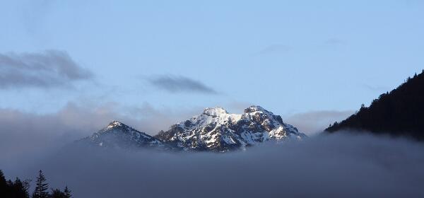 Anreise nach Goldrain im Vinschgau in Südtirol in Italien