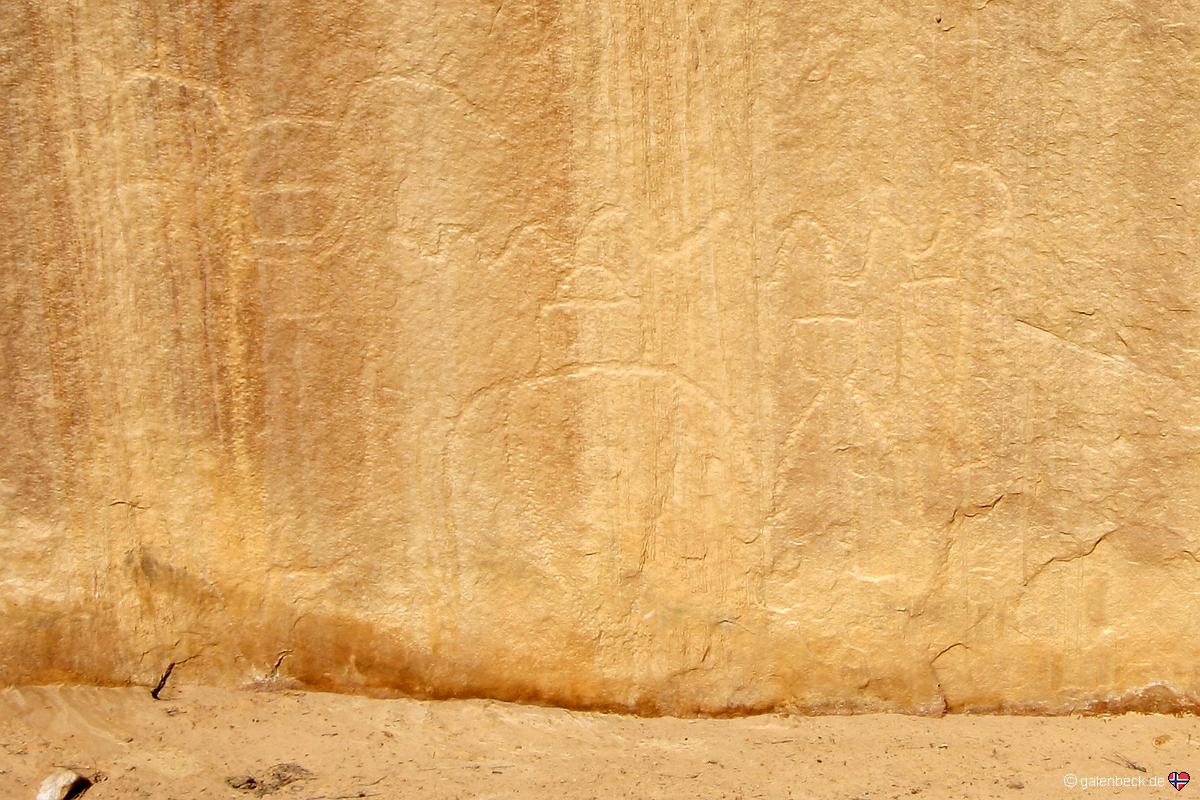 Lone Warrior Pictograph