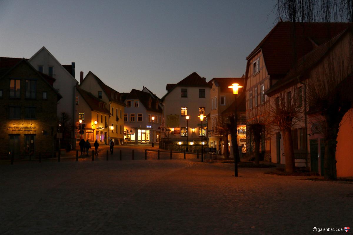 Waren an der Müritz am Abend