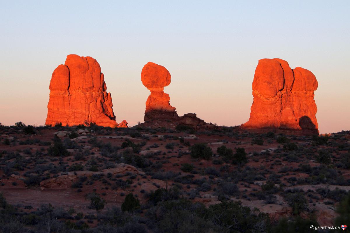 Arches NP Sunset