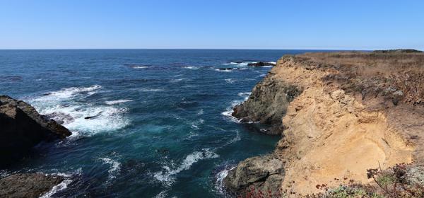 Russian Gulch State Park Blow Hole Area