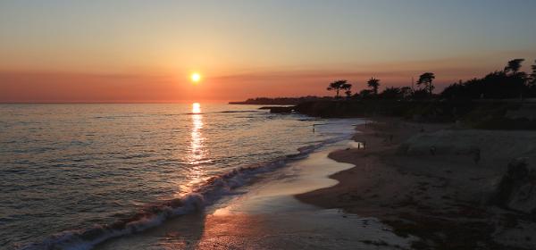 Santa Cruz Lighthouse Sunset