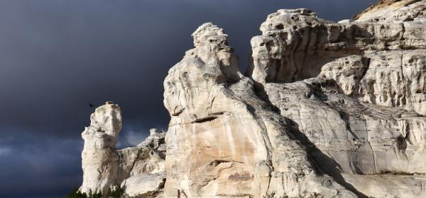 Wolkenlücken im Norden von Gallup