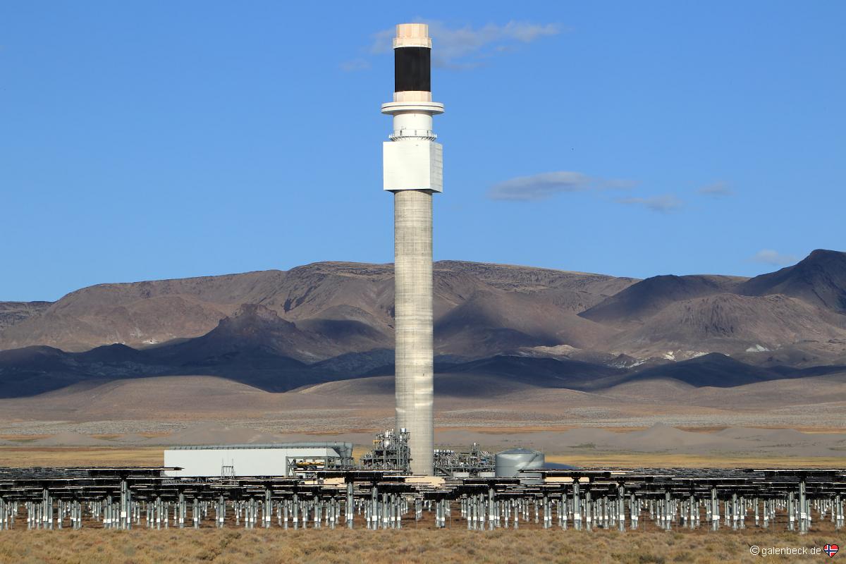 Crescent Dunes Solar Energy Plant