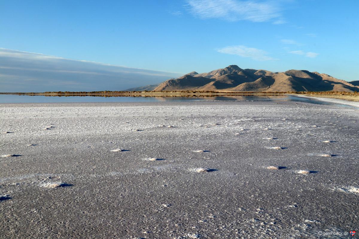 Stansbury Island Salt Flats