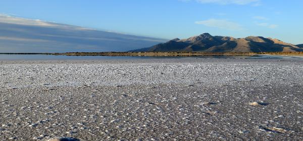 Stansbury Island Salt Flats