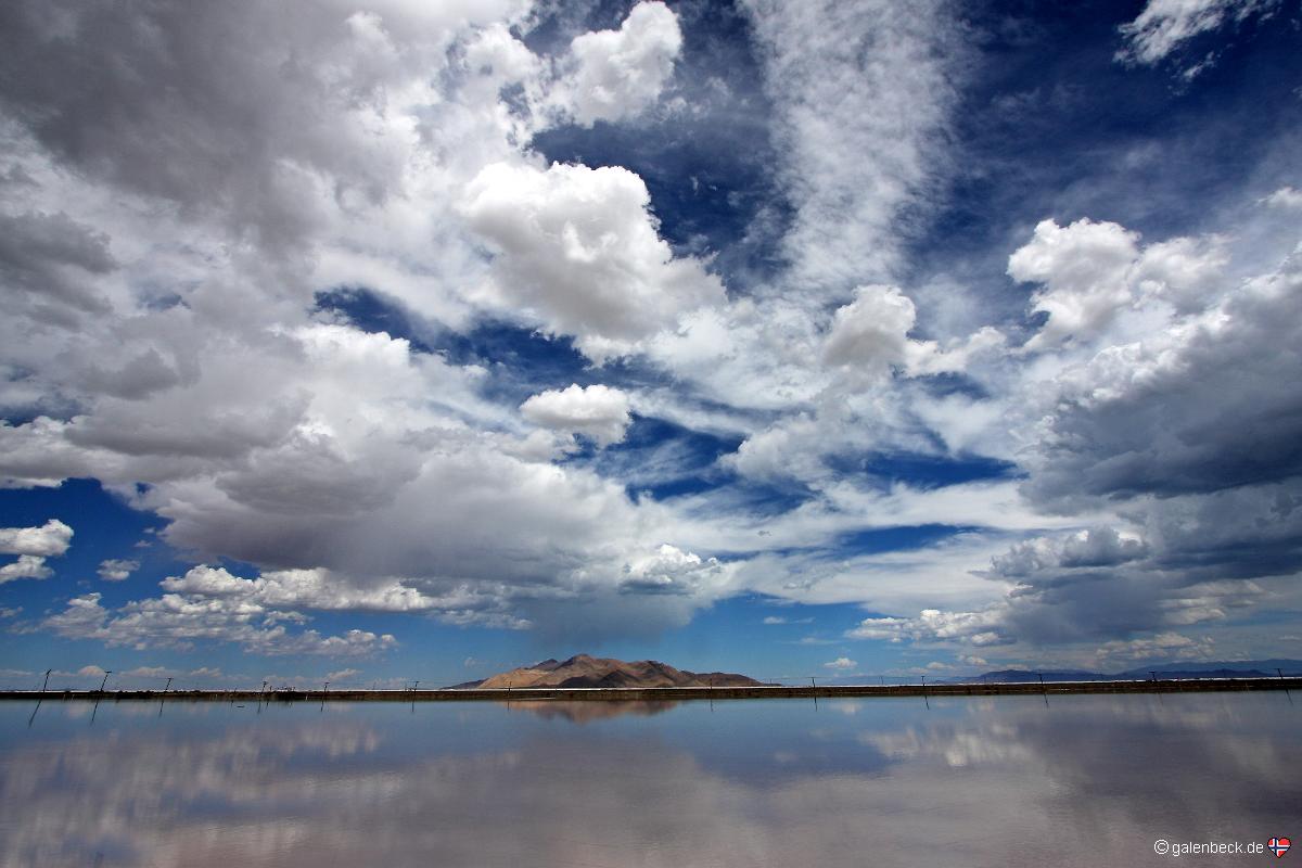 Stansbury Island Salt Flats