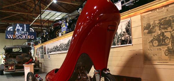 1990 Red Stiletto Custom-Built Art Car
