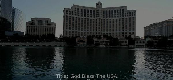 hotel bellagio las vegas - god bless the usa gesungen von lee greenwood