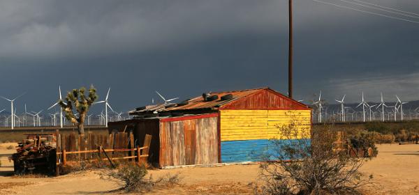 Mojave Desert Movie Set