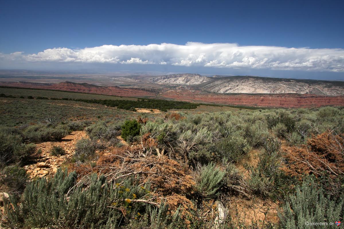 Dinosaur National Monument Blue Mountain Road