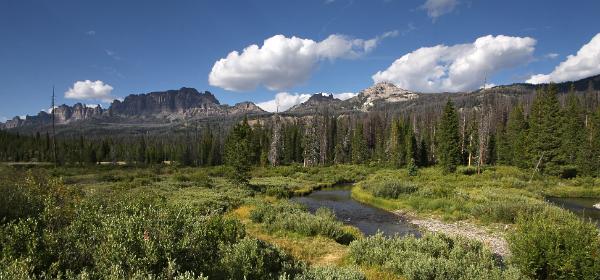 Brooks Lake Falls